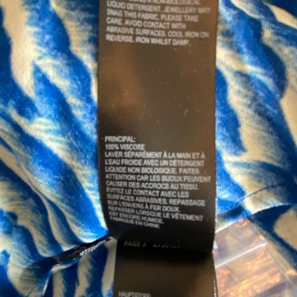 Whistles Seafoam Button Front
Skirt Blue/Multi New Size 14 - Picture 5 of 10